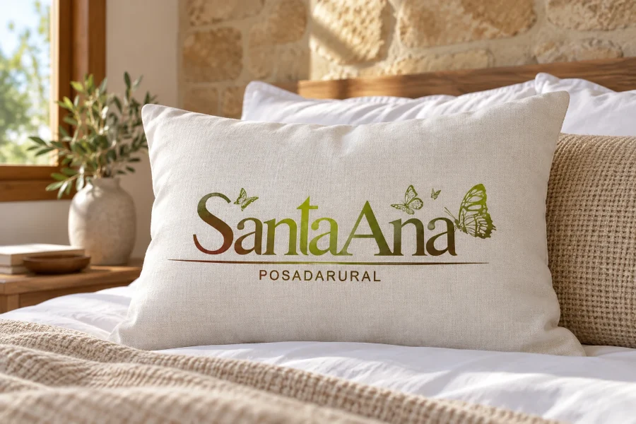 Posada Santa Ana · logotipo: ropa de cama