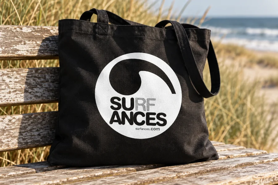 Surfances · logotipo: bolsa