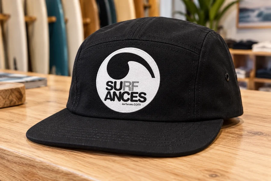 Surfances · logotipo: gorra