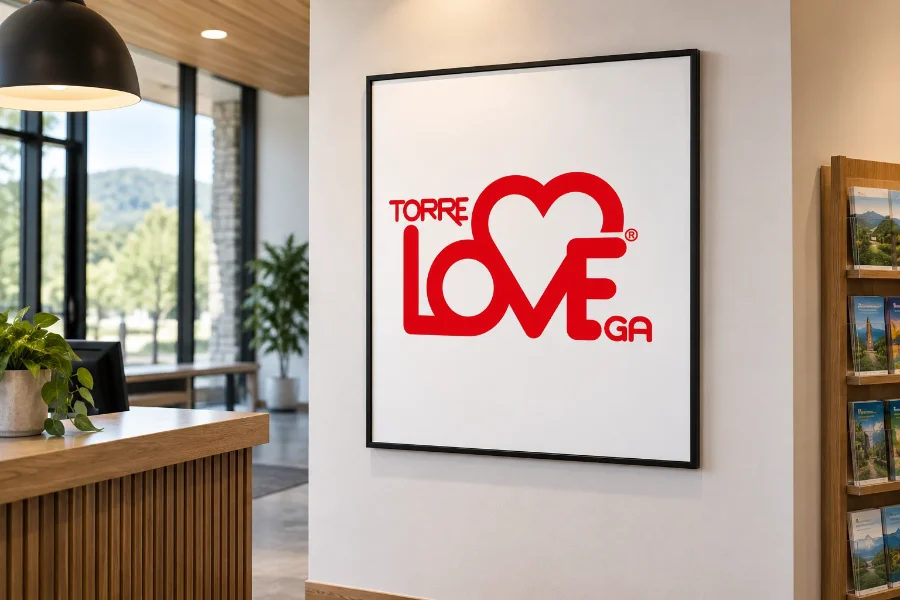 TorreLoveGA · logotipo: cartel