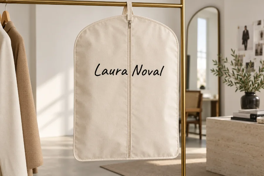Laura Noval · identidad: funda para prendas