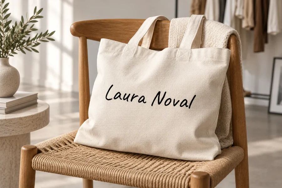 Laura Noval · identidad: bolsa