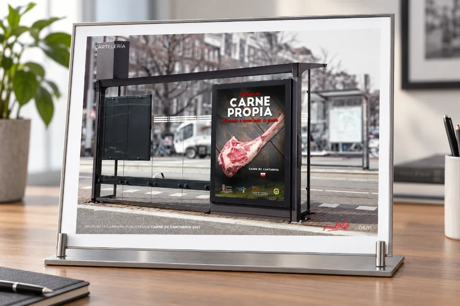Carne de Cantabria: cartelería