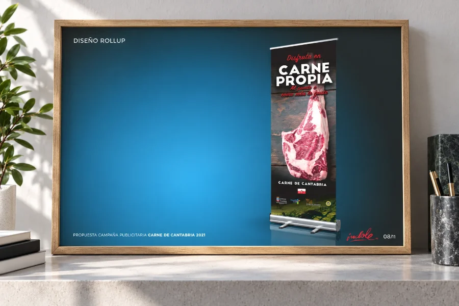 Carne de Cantabria: roll-up (2 de 2)