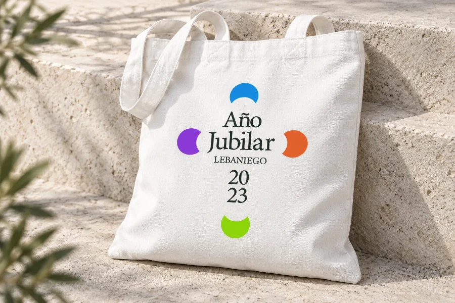 Año Jubilar Lebaniego 2023 · sello: bolsa