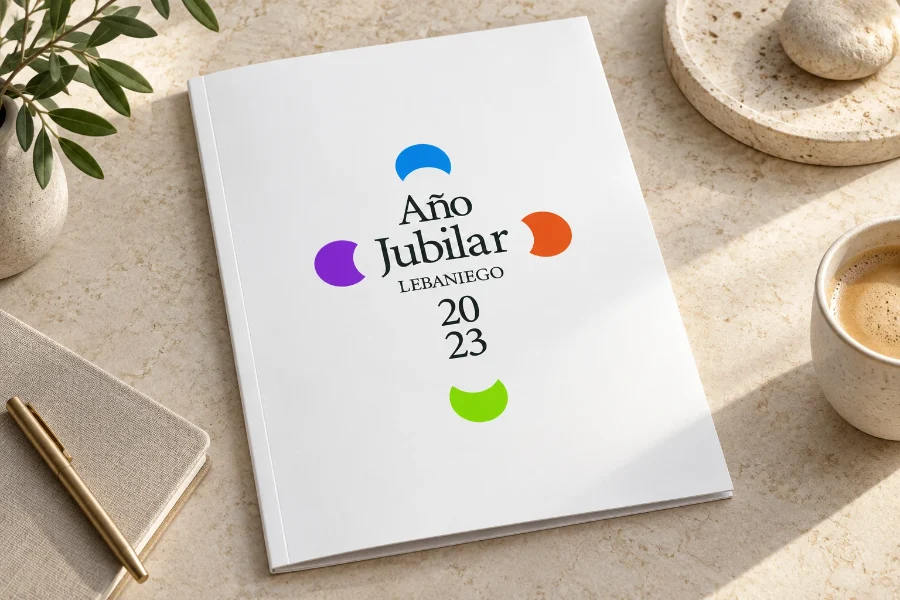 Año Jubilar Lebaniego 2023 · sello: carpeta