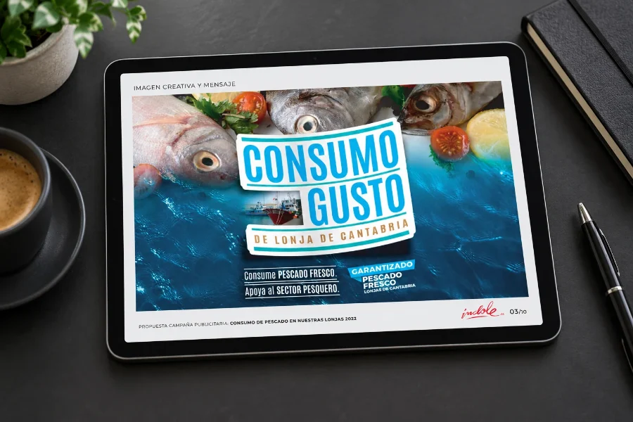Consumo Gusto de Lonja de Cantabria: creatividad