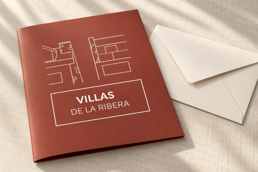 Villas de la Ribera · identidad y guía: carpeta