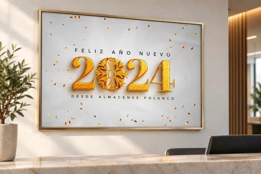 Almacenes Polanco · campañas y felicitación: campaña enmarcada (1 de 2)