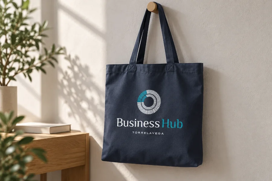 Business Hub Torrelavega · identidad: bolsa