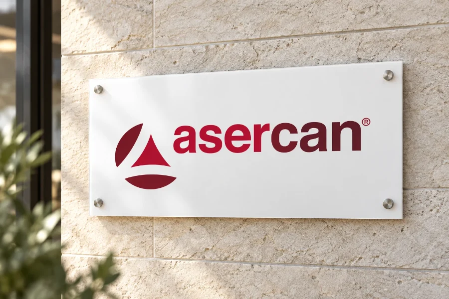 Asercan · identidad: rótulo