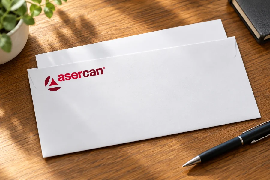 Asercan · identidad: sobre