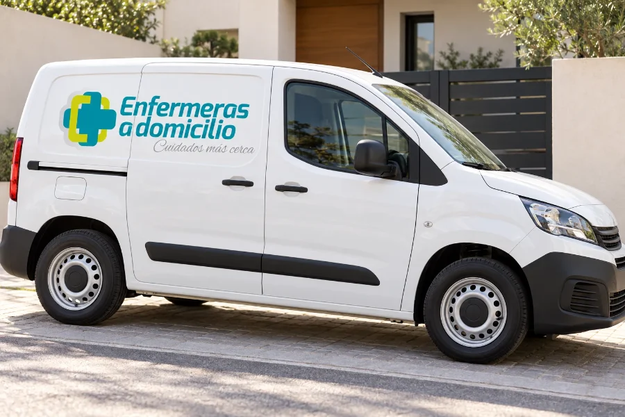 Enfermeras a Domicilio · identidad: vehículo