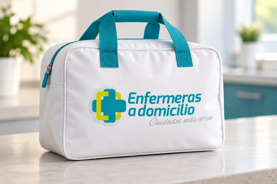 Enfermeras a Domicilio · identidad: bolsa