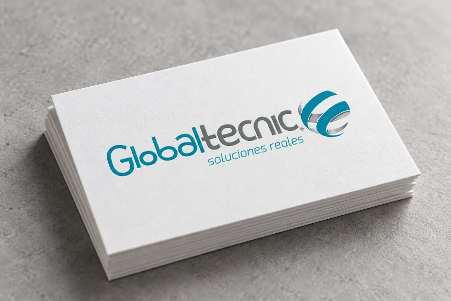 Globaltecnic · identidad y web: tarjetas