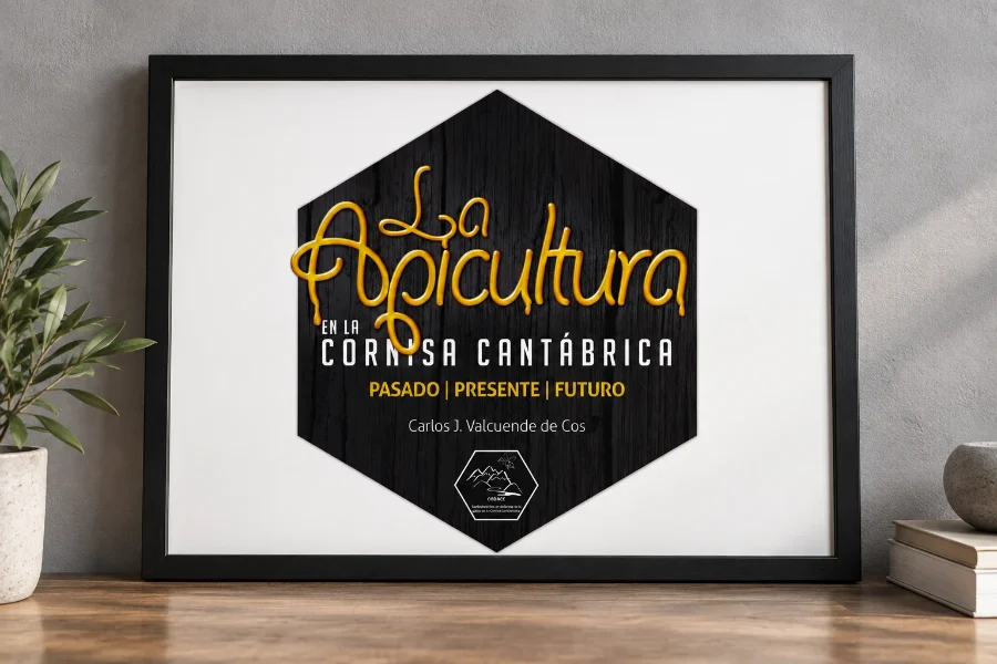 Carlos J. Valcuende de Cos · «La Apicultura»: cartel