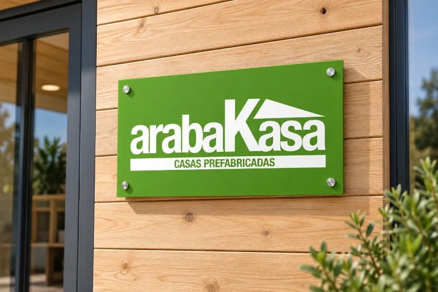 ArabaKasa · identidad y carpeta: rótulo