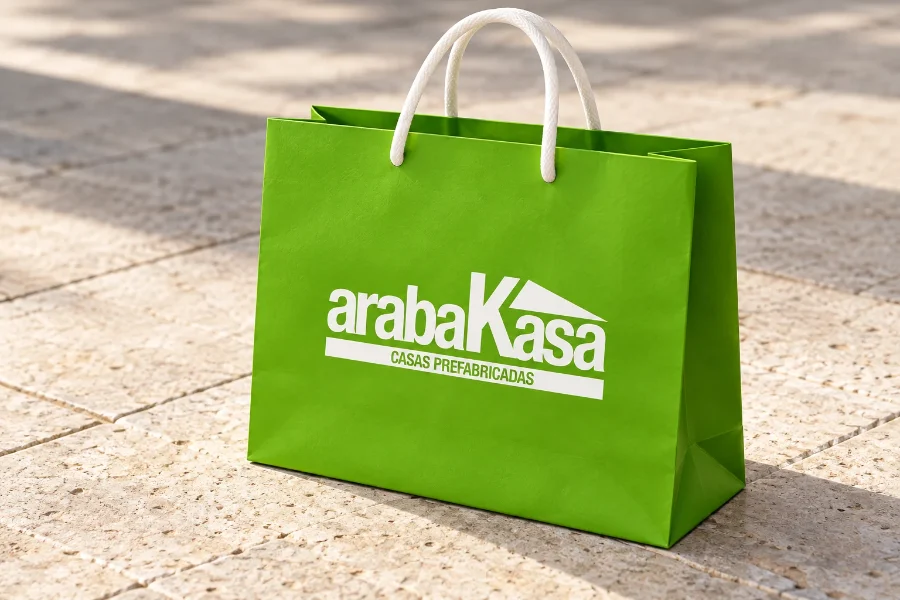 ArabaKasa · identidad y carpeta: bolsa