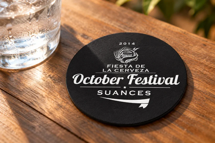 October Festival Suances · 2014: posavasos