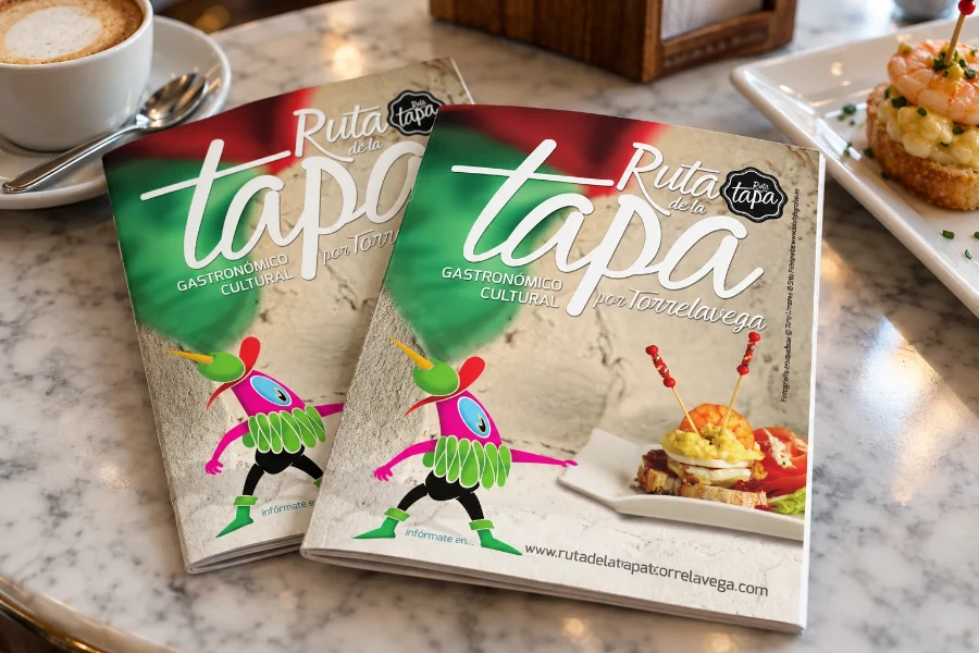 Ruta de la Tapa de Torrelavega · 2014: folleto impreso