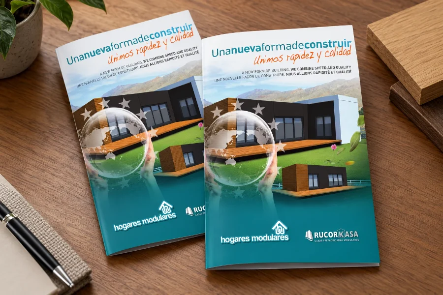 Rucorkasa · tríptico de casas modulares: tríptico en panel (2 de 3)