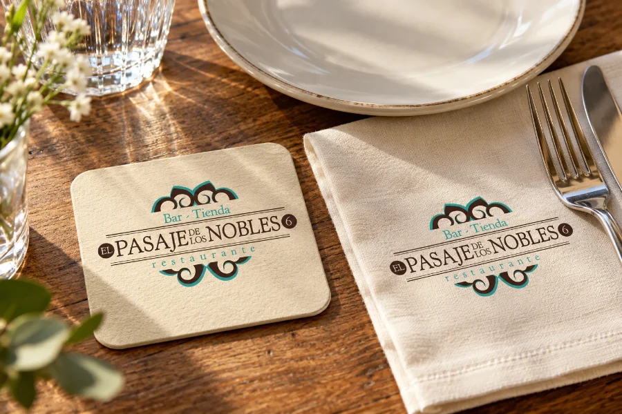 El Pasaje de los Nobles · identidad y restaurante: sobre (3 de 3)