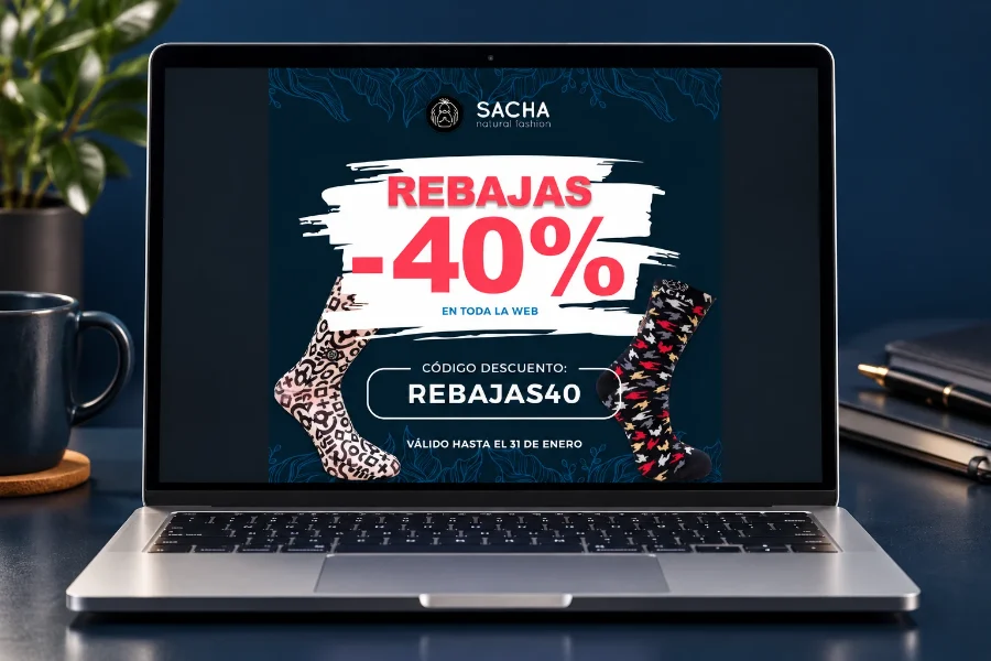 Sacha · promociones digitales 2023-2024: promoción en el portátil