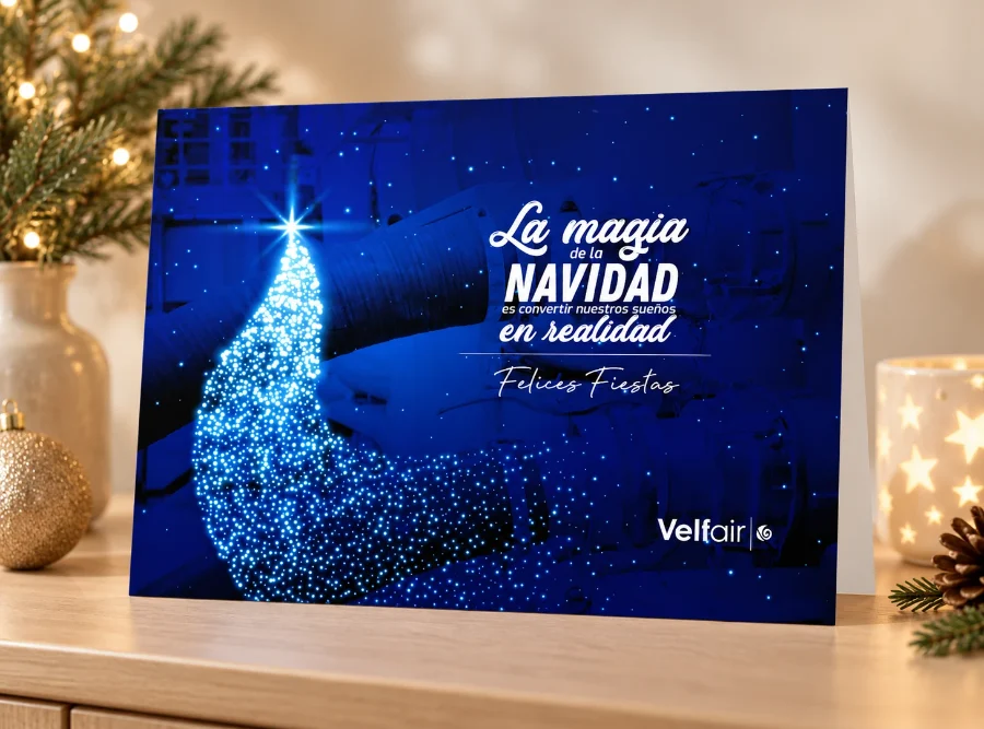 Velfair · felicitaciones de Navidad 2019-2021: felicitación