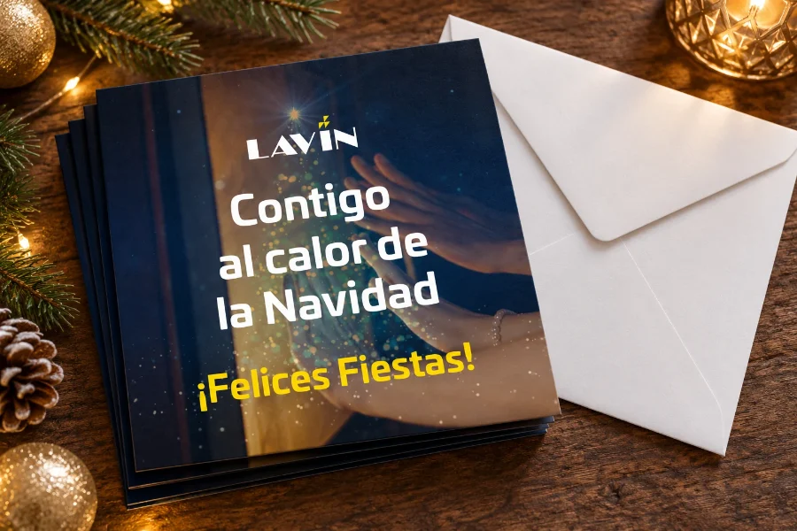 Lavín: felicitación impresa