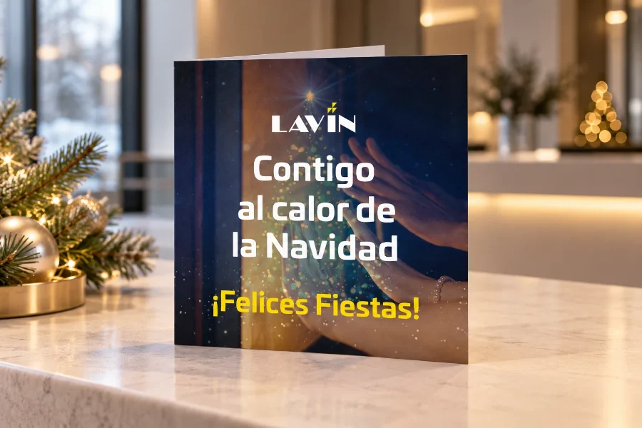Lavín · felicitaciones de Navidad 2019-2024: felicitación impresa (2 de 2)