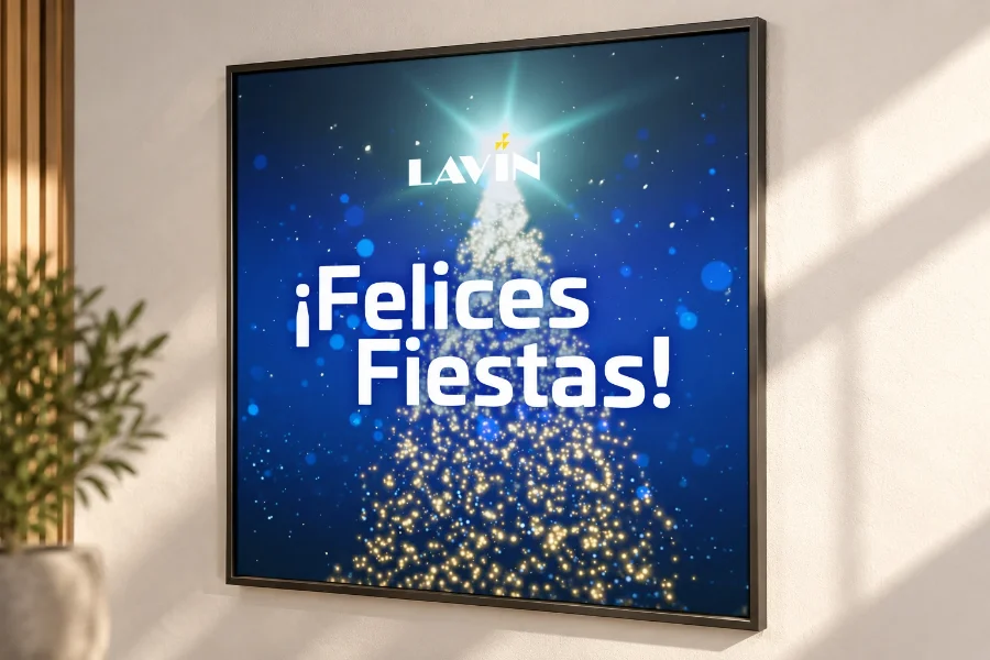Lavín · felicitaciones de Navidad 2019-2024: felicitación enmarcada (1 de 3)