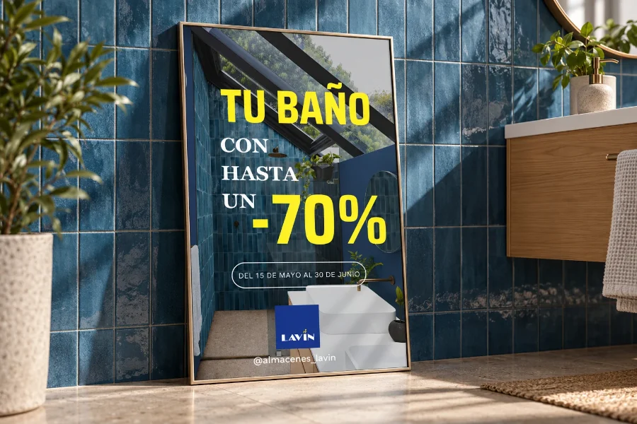 Lavín · campañas en redes 2020-2024: cartel impreso
