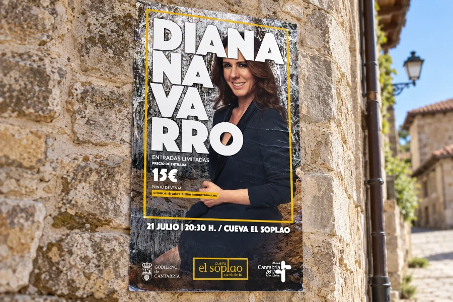 El Soplao · conciertos 2017: cartel impreso (1 de 4)