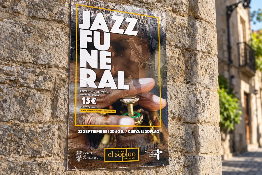 El Soplao · conciertos 2017: cartel impreso (3 de 4)