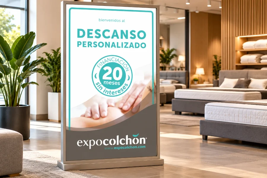 Expocolchón · paneles de descanso 2017: señal enmarcada (1 de 2)