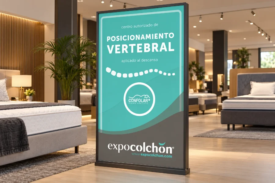 Expocolchón · paneles de descanso 2017: señal enmarcada (2 de 2)