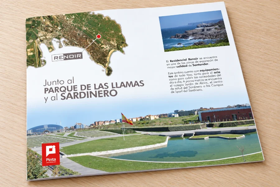 Construcciones Pinta · catálogo Residencial Renoir: catálogo impreso (2 de 2)