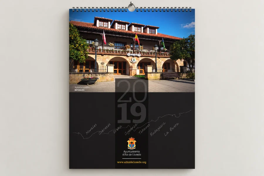 Alfoz de Lloredo · calendario 2019: calendario (1 de 2)