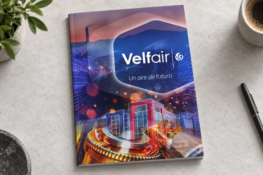 Velfair · catálogo y calendario: catálogo impreso