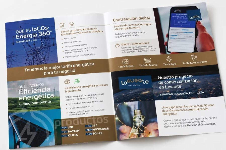 LoGOs Energía · díptico de Elche 2020: díptico impreso (2 de 2)