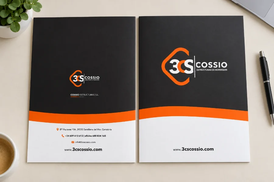 Cossío · carpeta corporativa: sobre