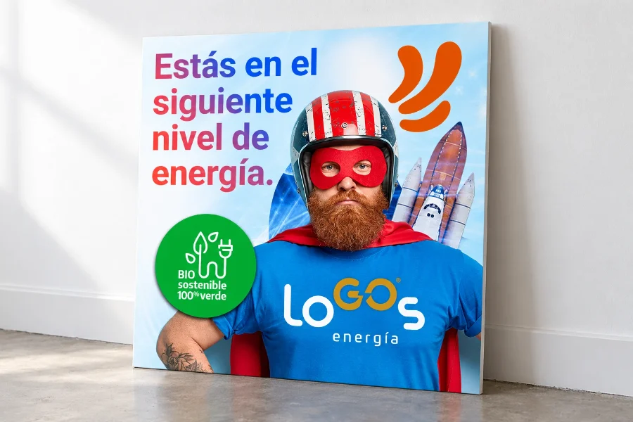 LoGOs Energía · campañas en redes 2020-2023: presentación impresa