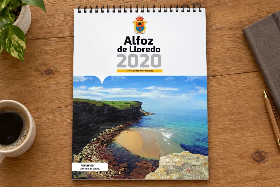 Alfoz de Lloredo · calendario 2020: calendario impreso (1 de 2)