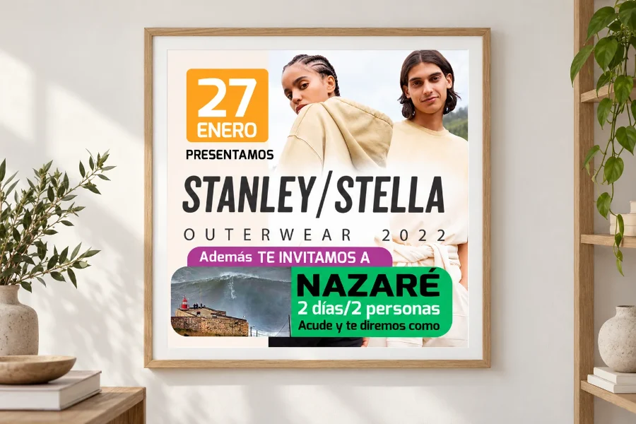 Artipubli · campañas 2022-2023: cartel enmarcado (2 de 2)