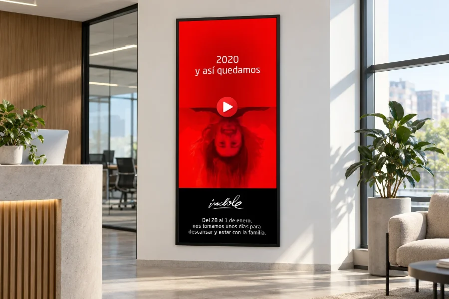Índole · felicitaciones de Navidad 2019-2020: felicitación enmarcada (1 de 3)