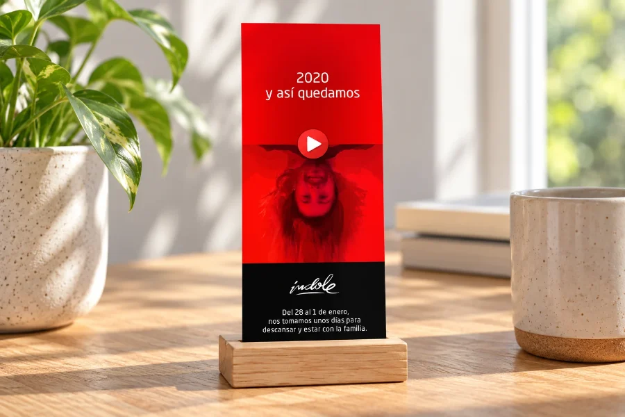 Índole · felicitaciones de Navidad 2019-2020: felicitación impresa (1 de 2)