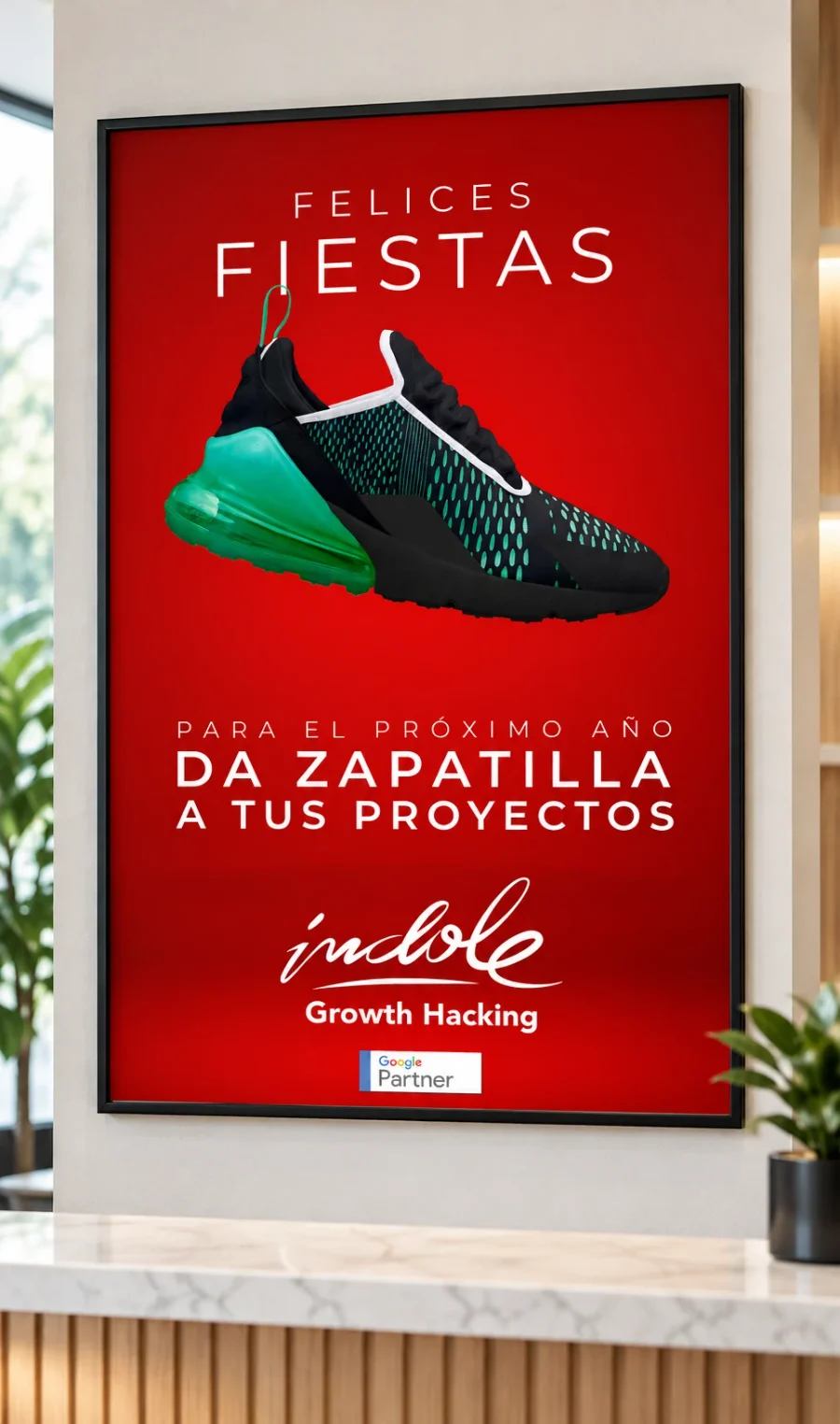 Índole · felicitaciones de Navidad 2019-2020: felicitación enmarcada (3 de 3)