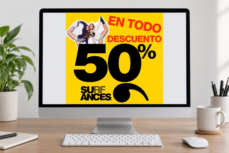 Surfances · 2x1 en toda la web: diseño en panel (1 de 2)
