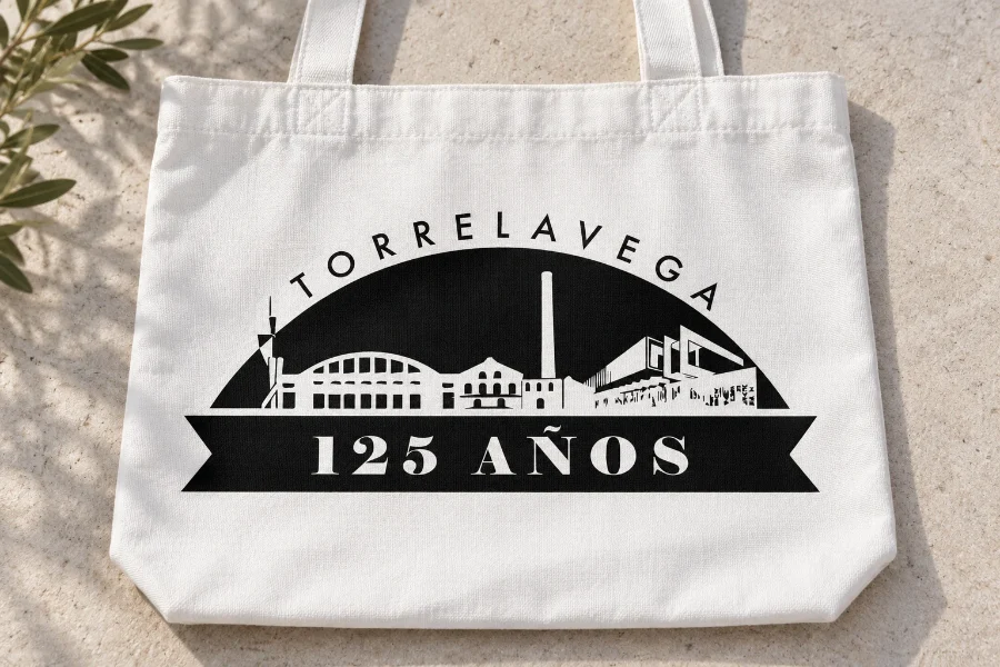 Ayuntamiento de Torrelavega · 125 años: bolsa impresa