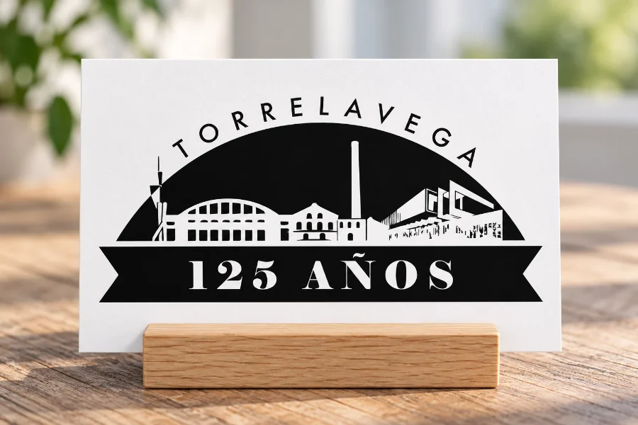 Ayuntamiento de Torrelavega · 125 años: diseño en panel